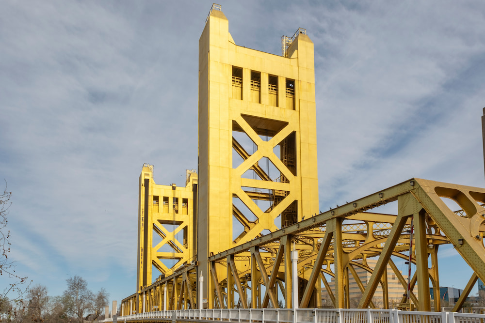 Tower Bridge, Sacramento, California, USA